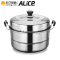 Alice 联通201不锈钢蒸锅36CM 单个装