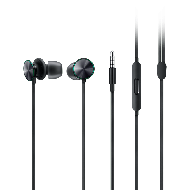 OPPO O-Fresh立体声耳机黑色3.5mm接口(赠品)