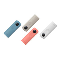 Ricoh/理光 Theta SC 360度VR全景相机 摄像机 粉色