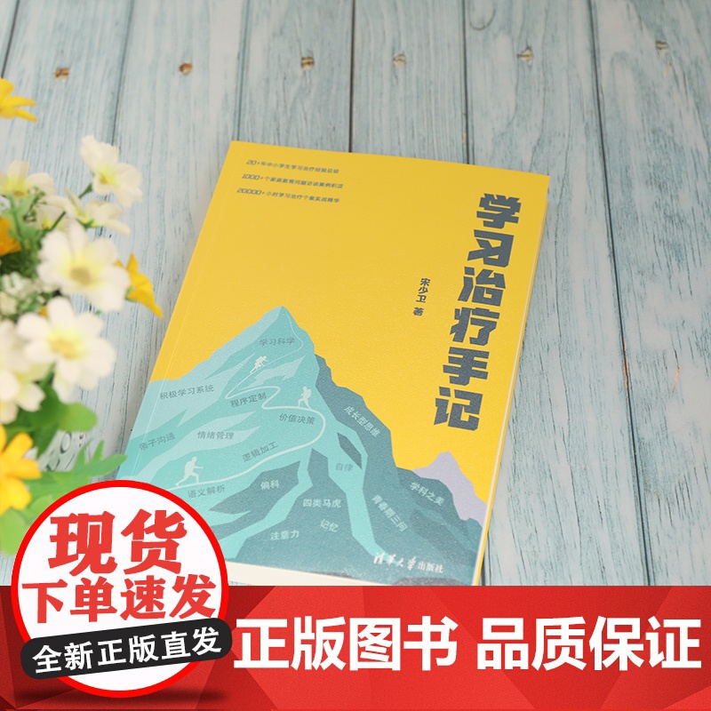 学习治疗手记 人类故事 清华大学出版社 正版书籍出版 作者宋少卫 入选2021年度中国教育新闻网影响教师的100本书高清大图