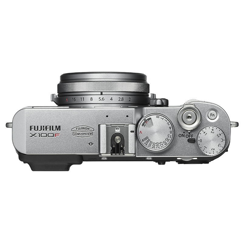富士(FUJIFILM)相机 X100F 银色 复古文艺,比微单相机更便携