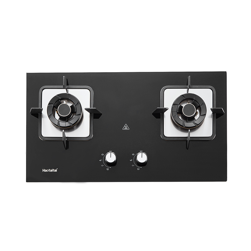 Haotaitai燃气灶Q15 5.2kW大火力台嵌两用双灶加厚防爆黑晶面板可调底壳换新免改孔可拆卸灶头易清洁高清大图