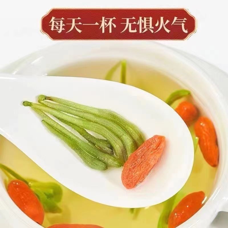 洗象堂金银花茶清热去火下火养颜正宗罐装高清大图