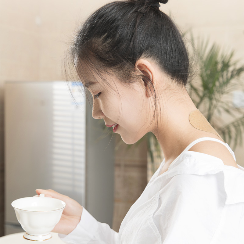 买一发二共2盒]青源堂艾草颈椎贴艾叶艾灸贴肩颈关节贴发热热敷贴膏正品
