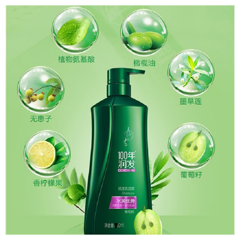 100年润发 750ml/水润丝滑洗发水