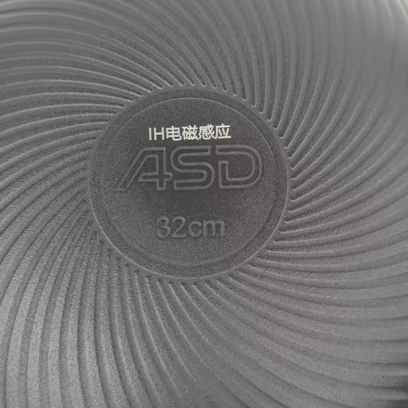 爱仕达(ASD)纯钛炒锅CT32Z6Q 易洁平底不粘锅电磁炉通用家用厨房炒菜煎锅 纯钛不粘炒锅 32cm [商超同款]