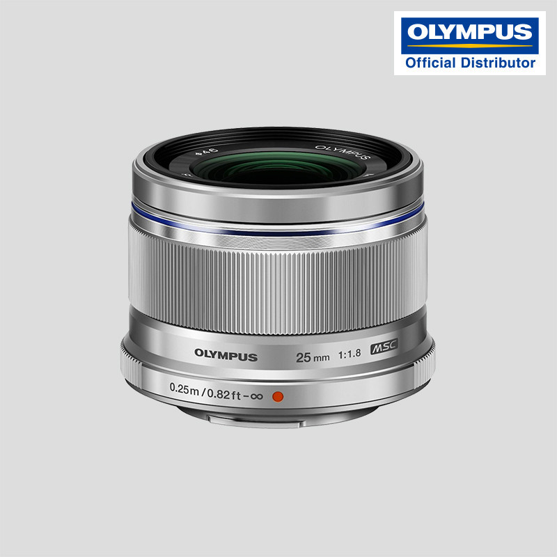 奥林巴斯（OLYMPUS） 25mm f1.8 微单镜头银色 奥林巴斯卡口 46mm 7片
