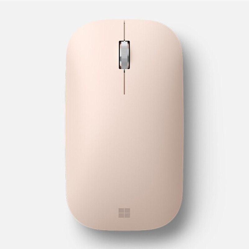 微软 Surface Mobile Mouse 砂岩金 便携蓝牙无线鼠标 金属材质滚轮 电池供电 支持手机 平板 笔记本