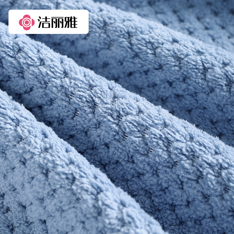 洁丽雅干发帽女超强吸水速干加厚2022新款干发巾包头洗头浴帽814-1高清大图