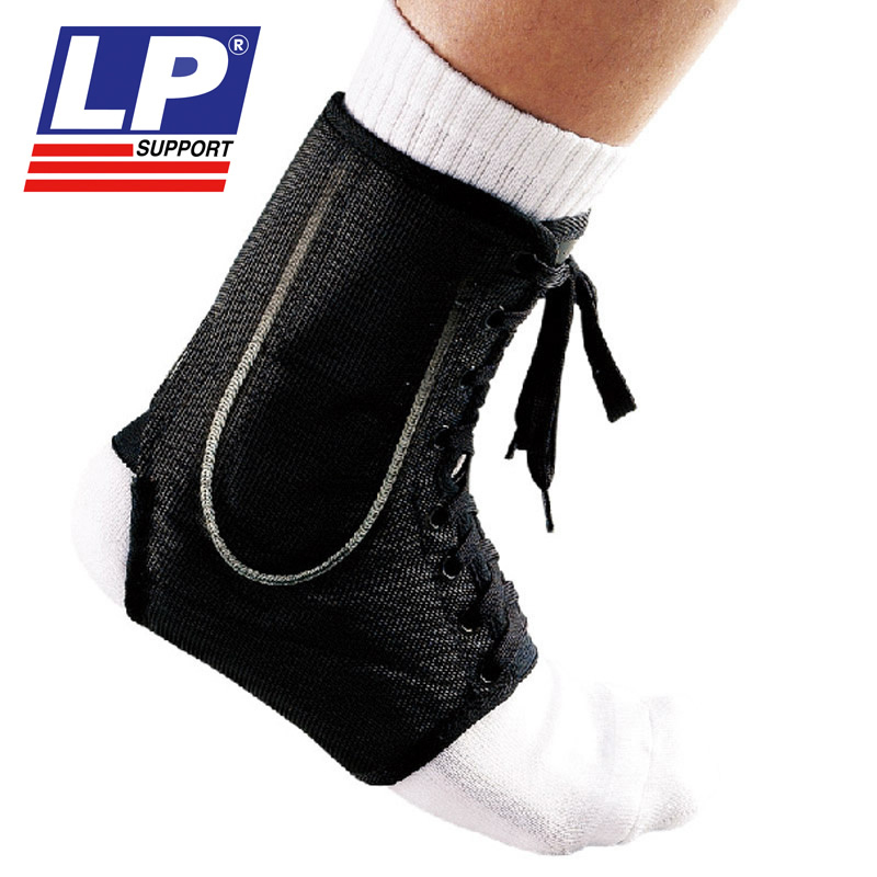 LP787 弹簧吸震护踝踝关节固定支撑足踝部运动护具绑带护踝
