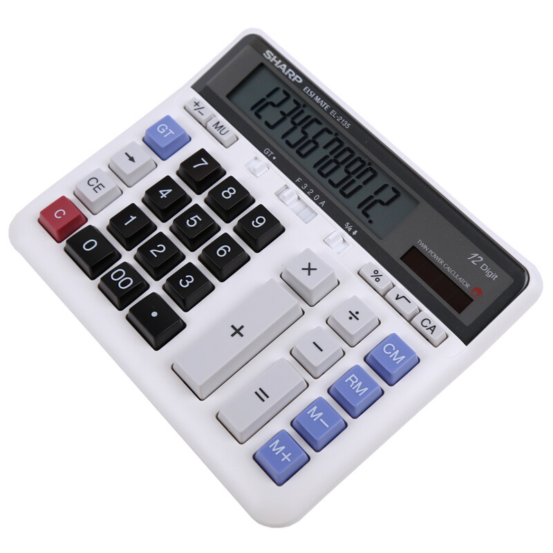 夏普(SHARP)办公文具 EL-2135 (白）WH报价_参数_图片_视频_怎么样_问答-苏宁易购