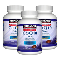美国柯克兰(kirkland)辅酶Q10胶囊150mg*150粒/瓶 成人中老年CoQ10