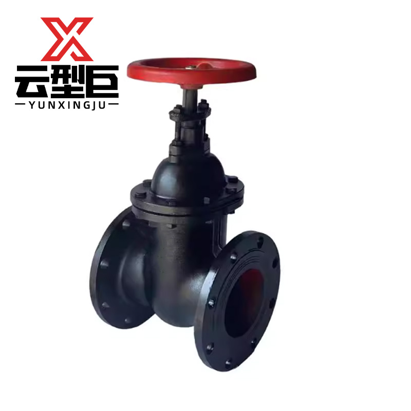 云型巨 铸铁法兰闸阀 Z45T-16暗杆DN100 个高清大图