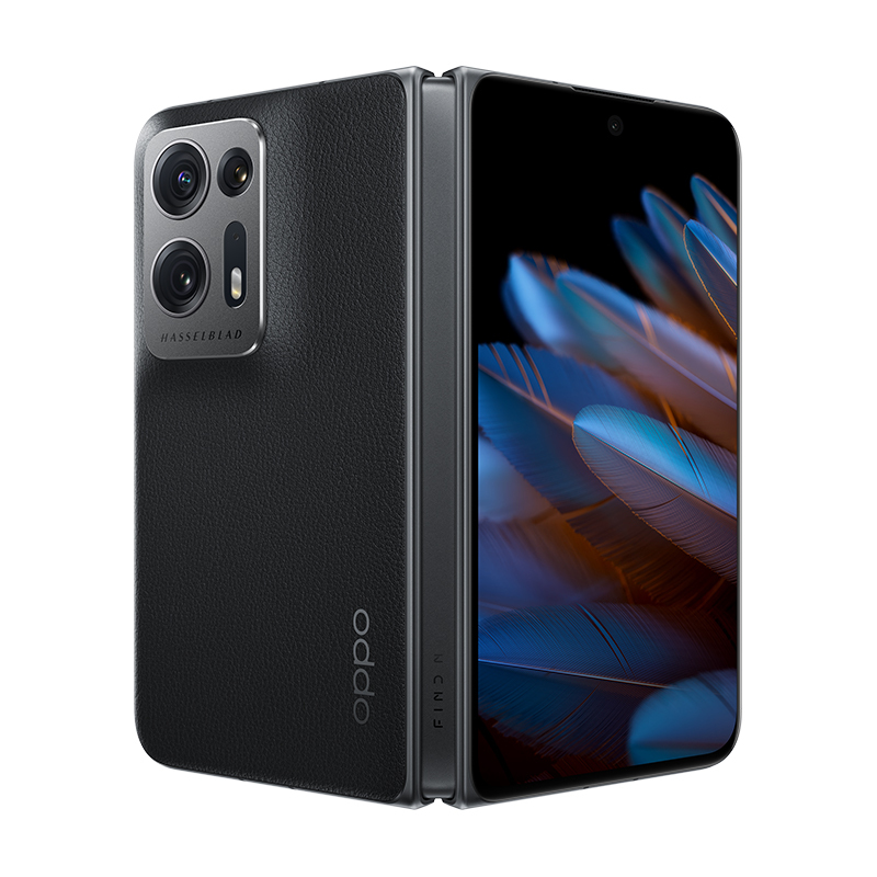 OPPO Find N2 素黑 16GB+512GB 双120Hz镜面折叠屏 自由悬停空间 OPPO | 哈苏 手机影像系统 拍照游戏商务全网通5G折叠手机