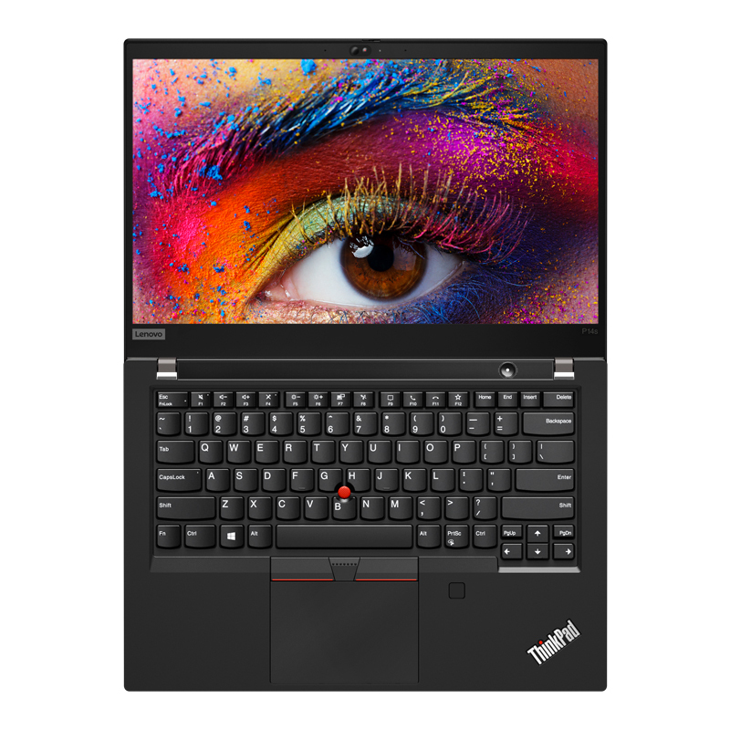 联想ThinkPad P14S 14英寸移动工作站笔记本电脑 I5-10210U 16G 1T固态 2G独显 WIN10