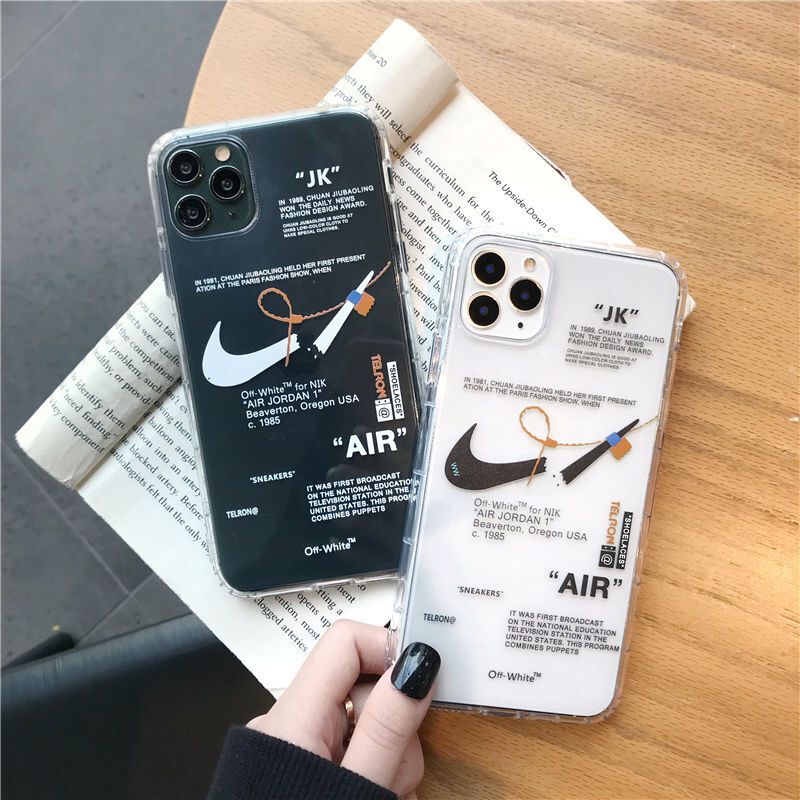 潮牌断钩英文苹果11promax手机壳iPhoneX/XS/XR情侣7p/8plus男女6