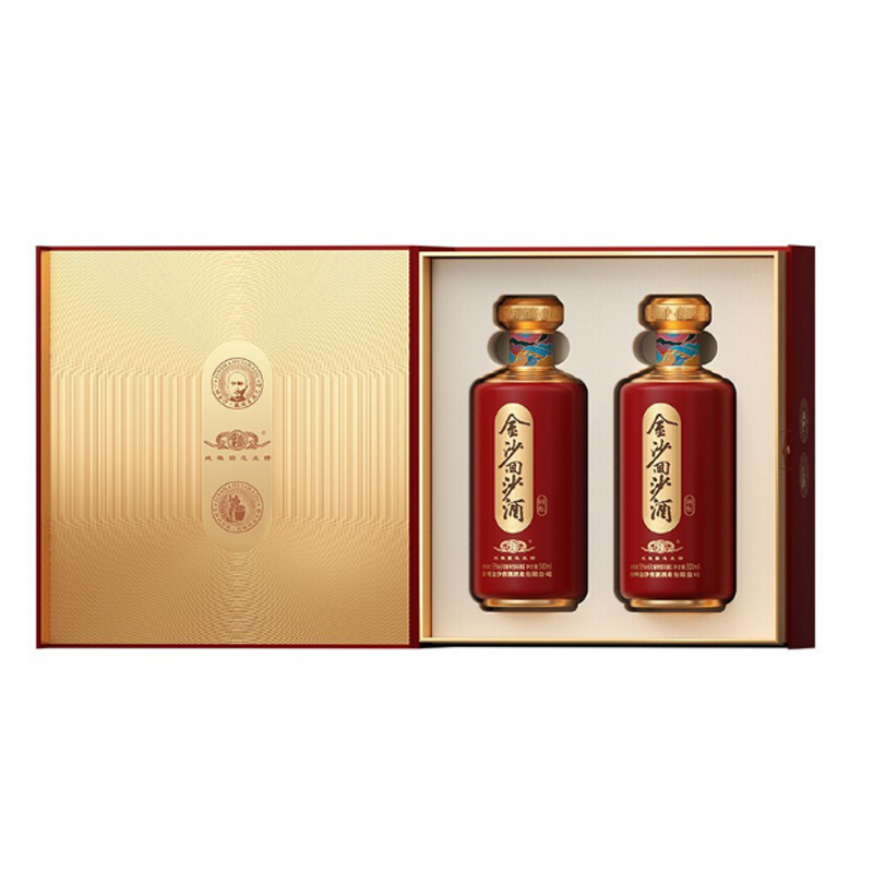 金沙回沙酒 回酝 53度酱香型白酒 500ml 单瓶