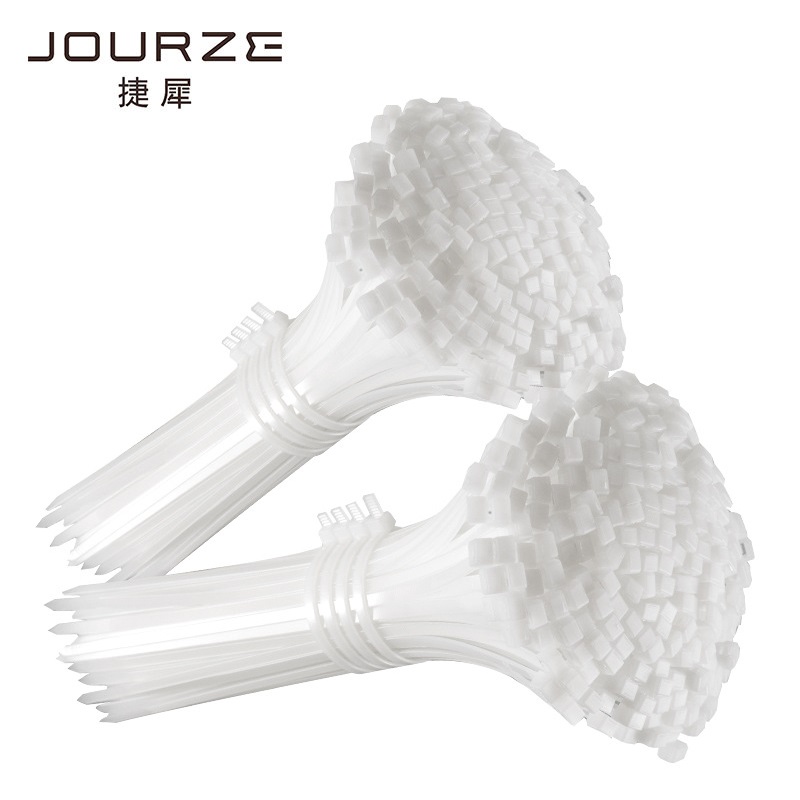 捷犀 尼龙扎带 4*300mm/250条/包高清大图