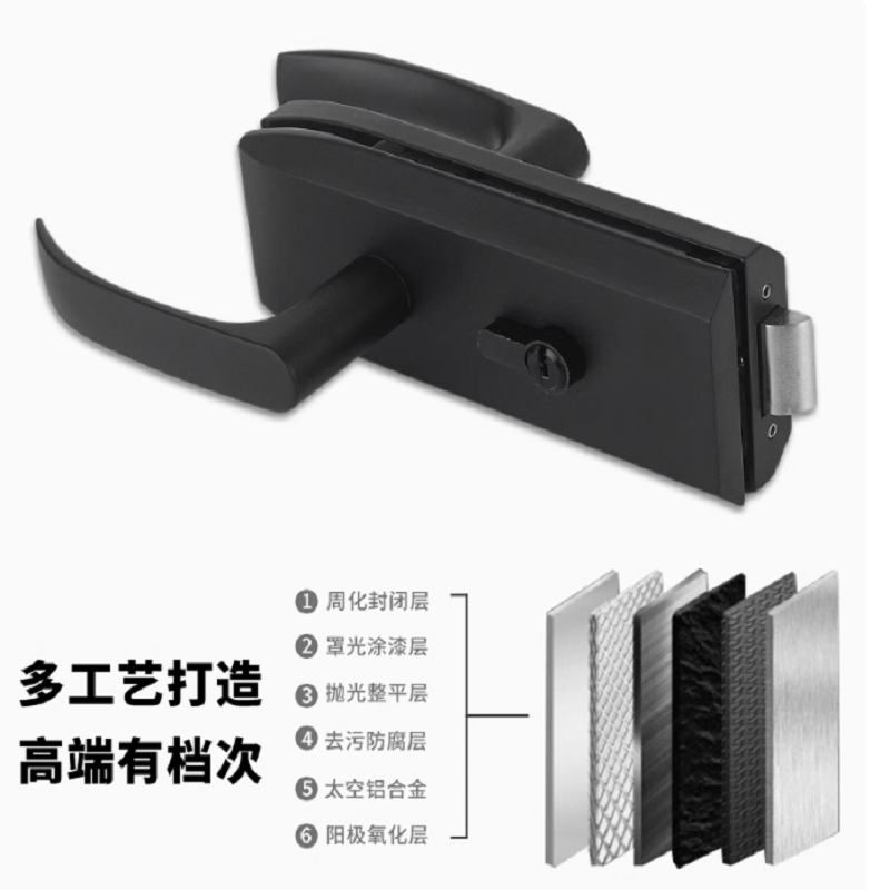 玻璃门加厚把手