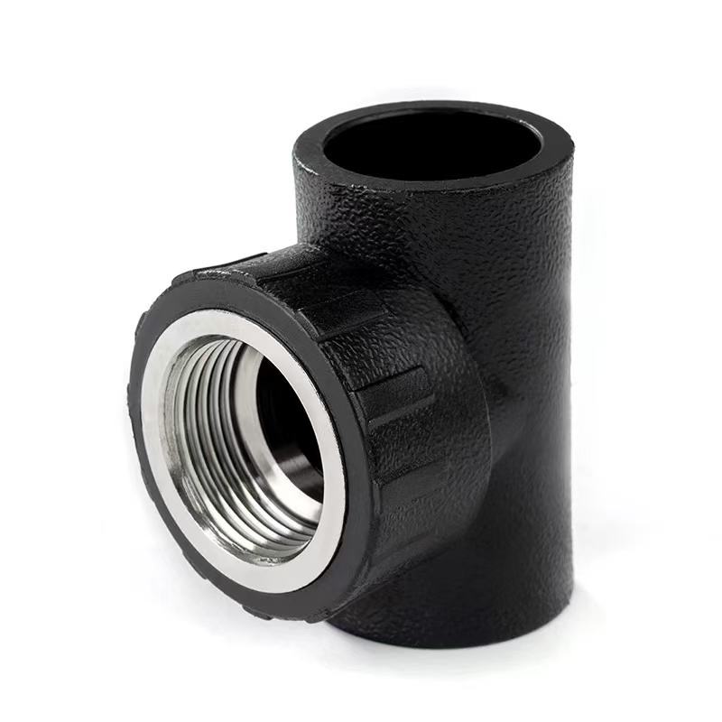 伟鹏双兴 PE内丝三通热熔三通 PE20螺纹1/2(4分) 个高清大图