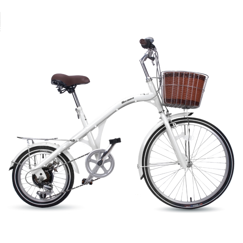 闪电客钓鱼车自行车女式大小轮变速24寸16寸城市淑女公主复古单车