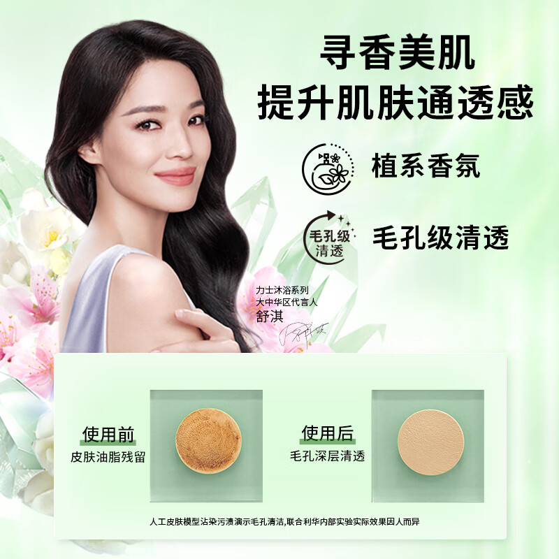 力士(LUX)植萃精油香氛沐浴露750g仙人掌香玻尿酸持久留香高清大图