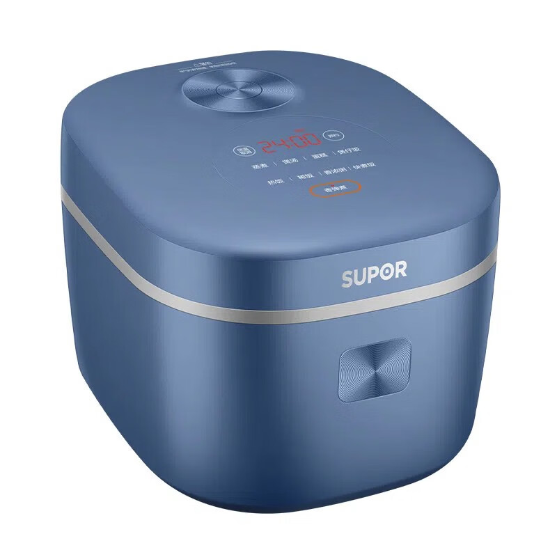 苏泊尔电饭煲家用不粘多功能智能预约煮粥煮SF40FC71蓝色2-7人4L高清大图