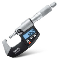 得力(deli) 数显外径千分尺两用(红)25-50mmDL321050S