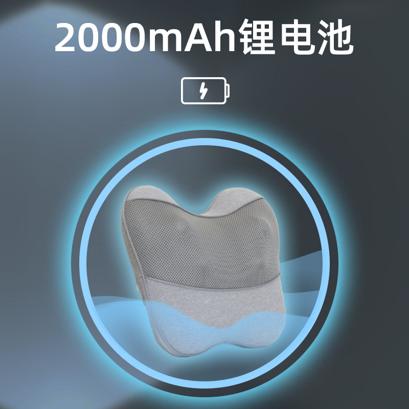 上亨腰部按摩器SHZH-YF01灰色高清大图