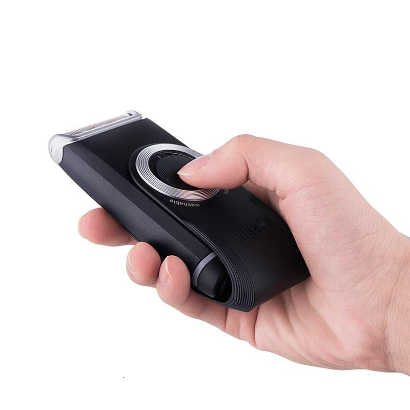 博朗(BRAUN) 剃须刀电动刮胡刀往复式M系M-30生日礼物男 旋转翻盖 便携装高清大图