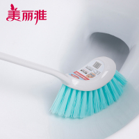 美丽雅 家用卫生间马桶无死角清洗加长手柄小象鼻洁厕刷(颜色随机)