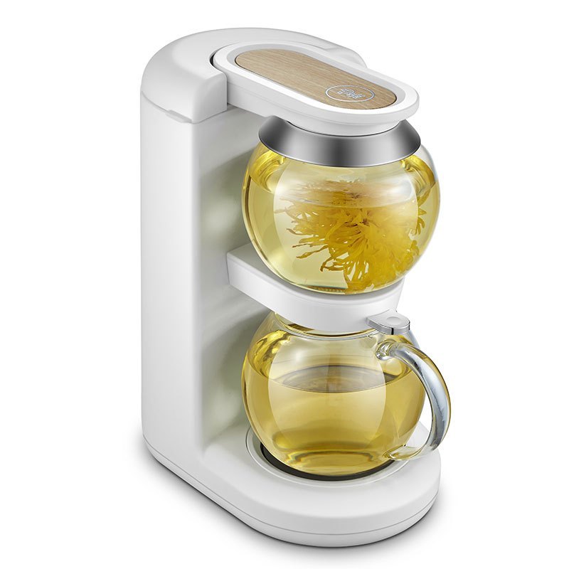 鸣盏煮茶器养生沙漏壶mini办公室小型家用多功能泡花煮茶壶茶饮机MZ-1151
