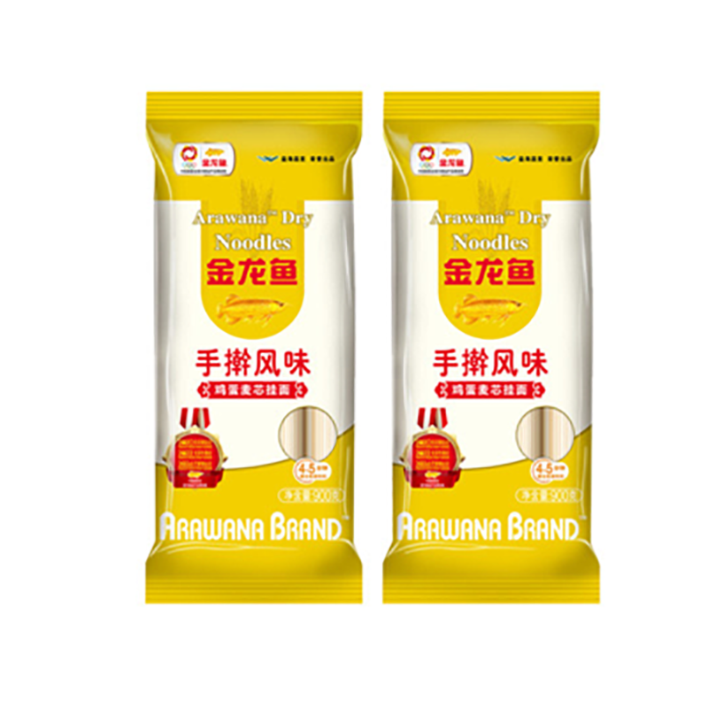 金龙鱼手擀鸡蛋挂面900g*2袋