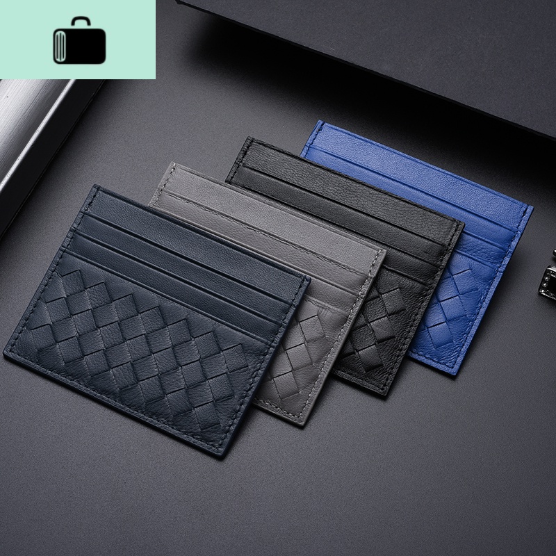 2020新款MC&BV编织超薄卡包驾驶证卡夹男女士情侣名片夹银行卡套NEW LAKE女士钱包/卡包高清大图