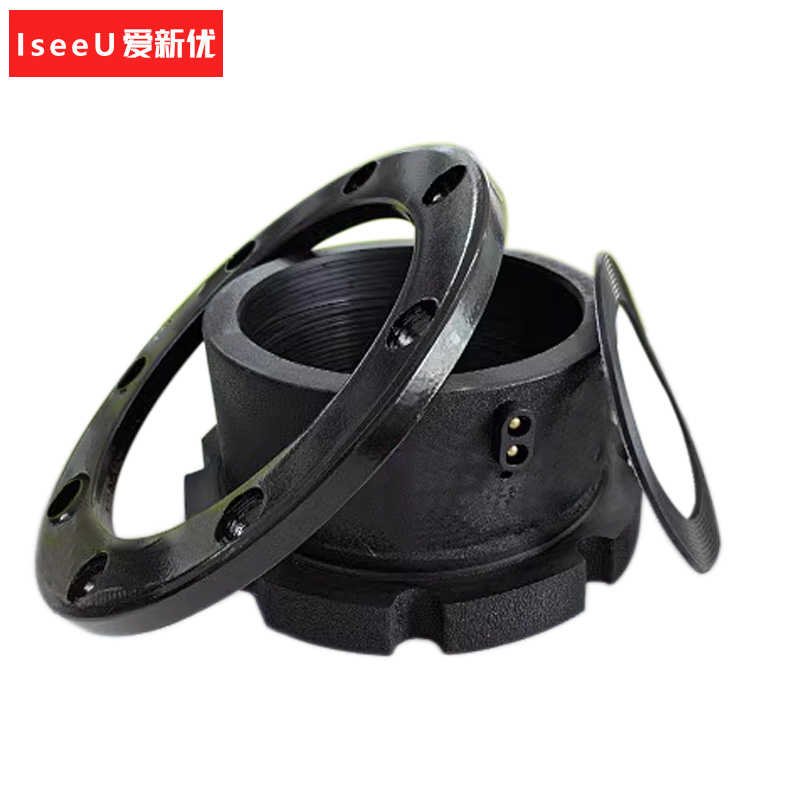 爱新优 PE电熔法兰盘接头 90mm(套)高清大图