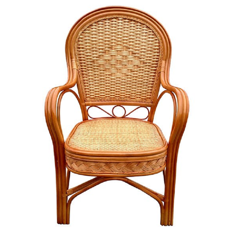 致恒华木办公休闲藤椅zhhmy028