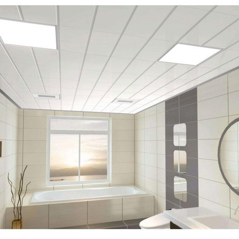 厕所灯吸顶灯闪电客嵌入式30x30x60x60led天花灯平板灯led灯厨房灯