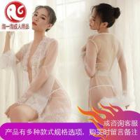 情趣内衣开裆露乳三点式睡裙透视装三件套睡衣激情套装