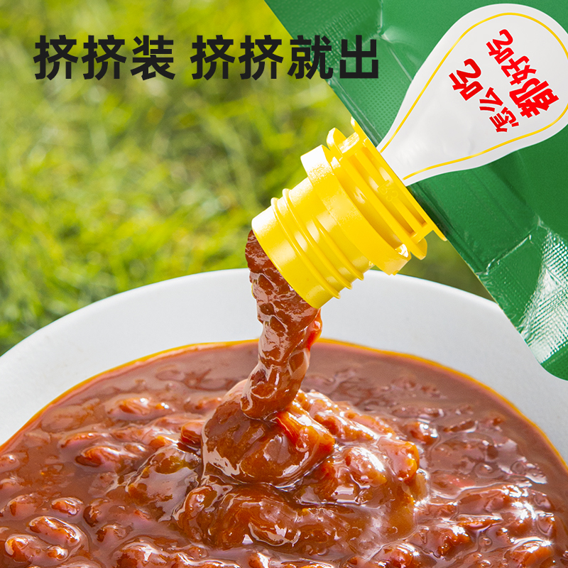海天零添加酱0添加黄豆酱300g下饭拌面手抓饼东北大酱厨房调料高清大图