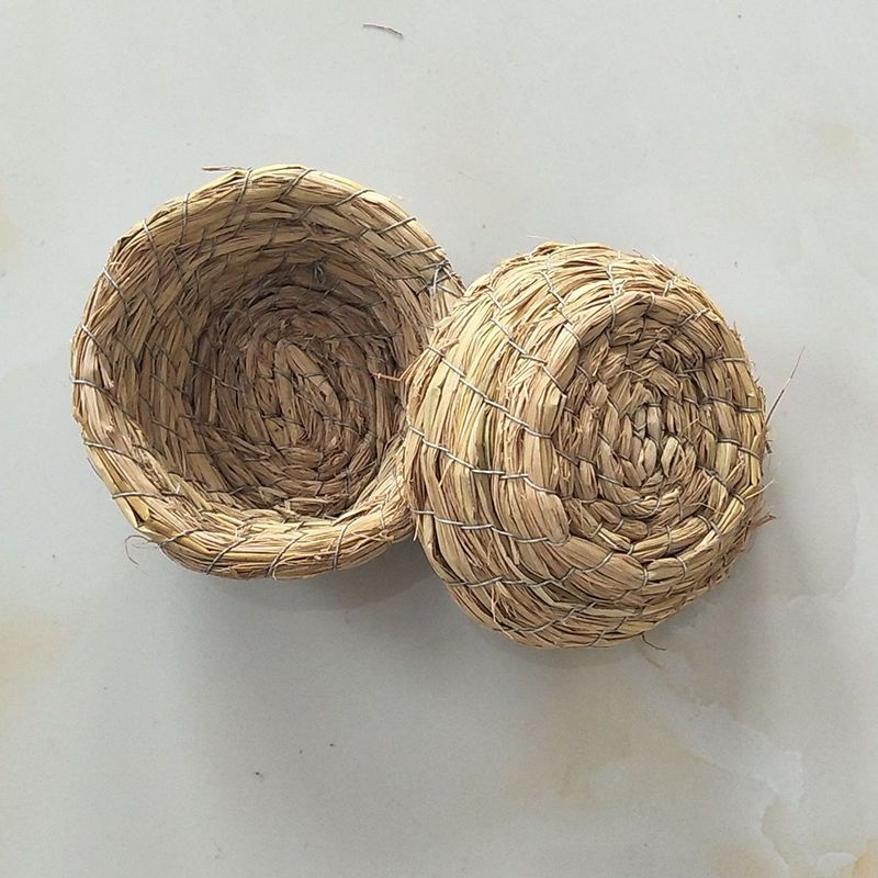 一个小号12厘米 芙蓉鸟窝小黄鹂玉鸟金丝雀等各种小鸟窝繁殖窝小号