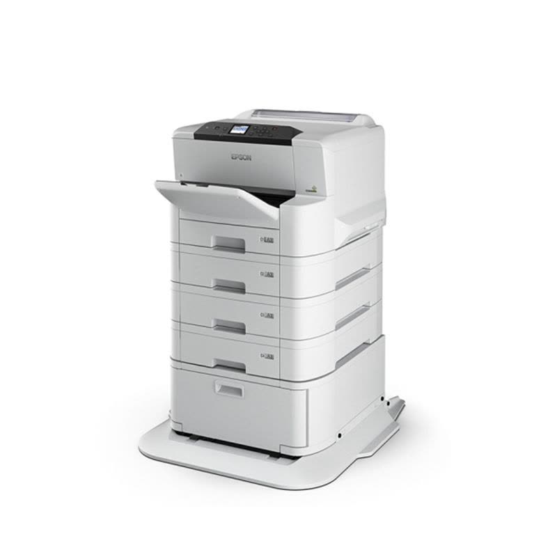 爱普生(EPSON) WF-C8190a 工作组级A3+彩色商用墨仓式大型办公打印机 含4个纸盒+工作台选件图片
