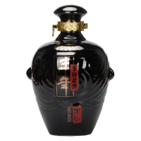 [中华特色]河北供销馆 丰年 玉田老酒 42度黑坛 480ml单瓶装 非物质文化遗产浓酱兼香型白酒 河北唐山特产