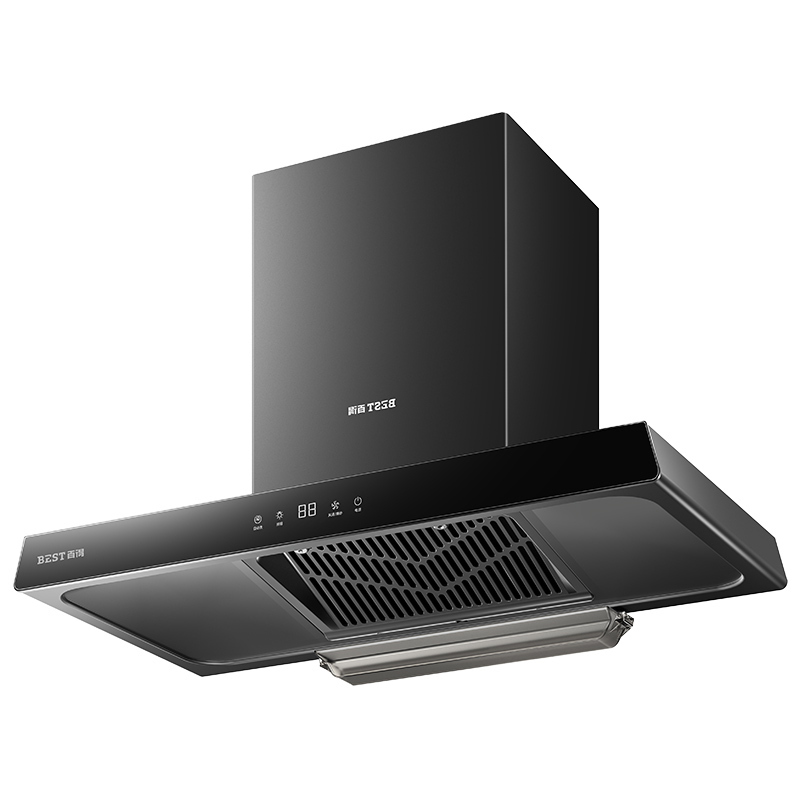 华帝百得beste306欧式油烟机21立方顶吸式抽油烟机家用电器大吸力欧式
