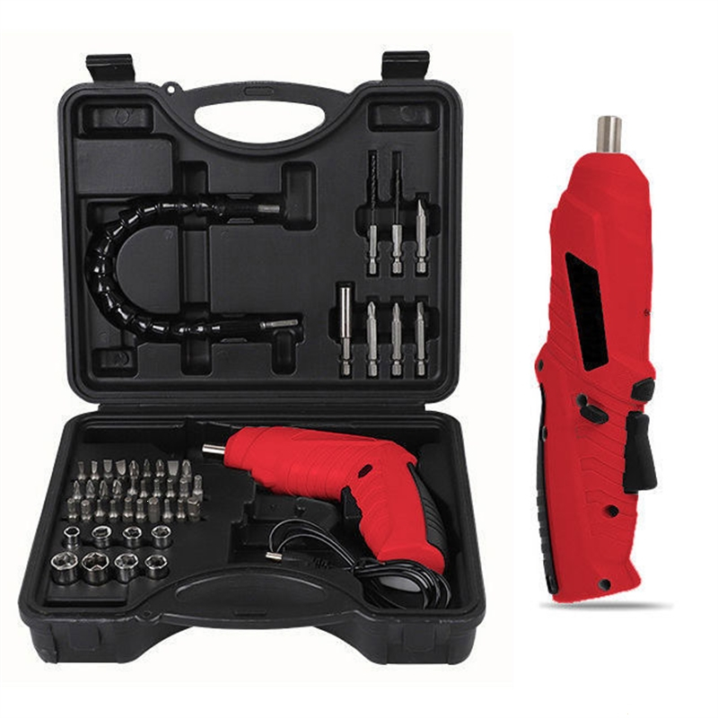 电动螺丝刀充电式迷你小型电动起子闪电客锂电家用电动螺丝批手电钻