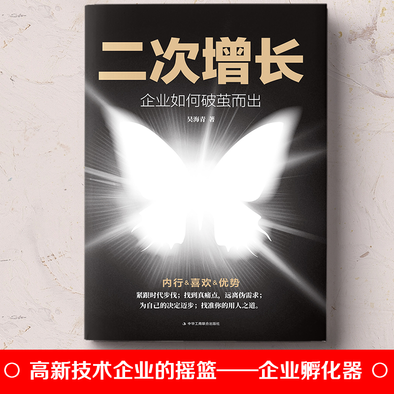 [正版]二次增长:企业如何破茧而出 企业管理市场营销影响力定位 人生与经营的原点 人生哲学企业经营与管理书籍高清大图