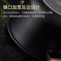 康巴赫合金汤锅24cm防溢节能炖锅家用煮锅 燃气电磁炉通用