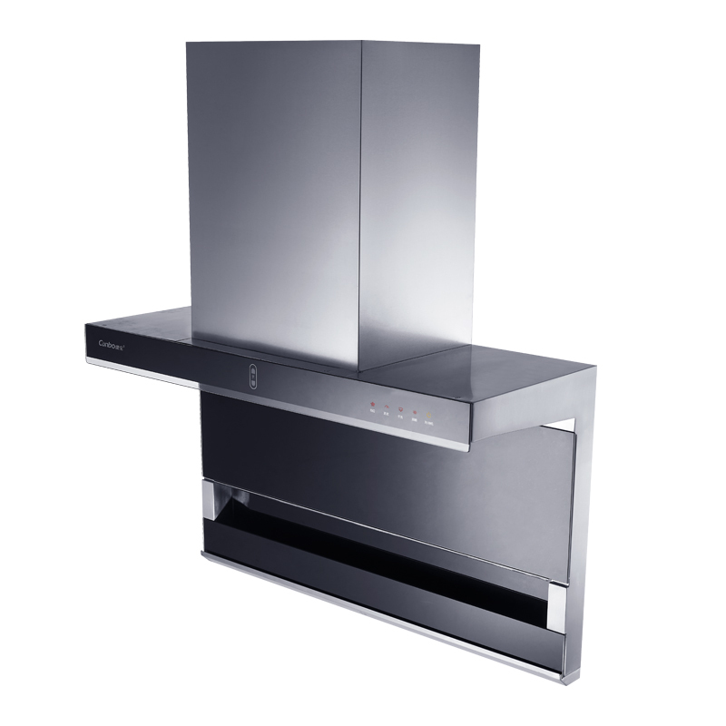 康宝抽油烟机 7字型抽油烟机 20m06/min大吸力 智旋干洗 智能巡航