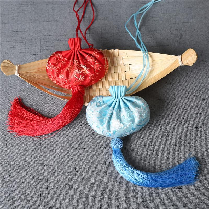端午节香包儿童艾驱蚊香囊随身荷包古风宫廷空袋锦囊端午节礼品