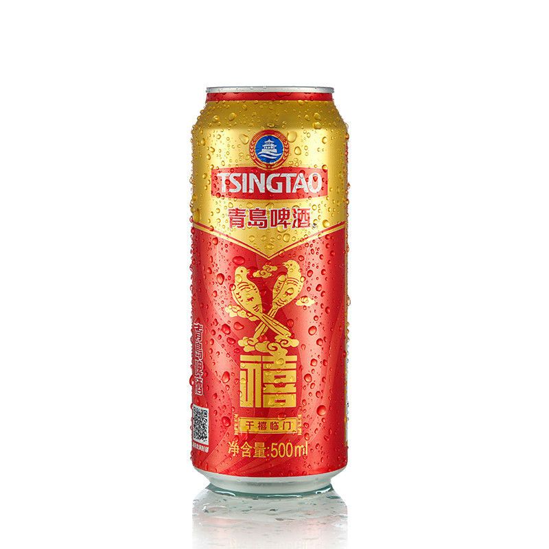 青岛啤酒(TSINGTAO)千禧临门10度 500ml*12听 2箱实惠组合装(ZJ)高清大图