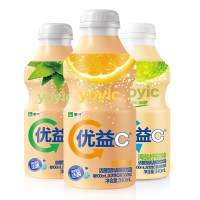 蒙牛优益C活菌型乳酸菌饮品发酵乳原味芦荟味340ml*10瓶装整箱 芦荟味340ml*10瓶